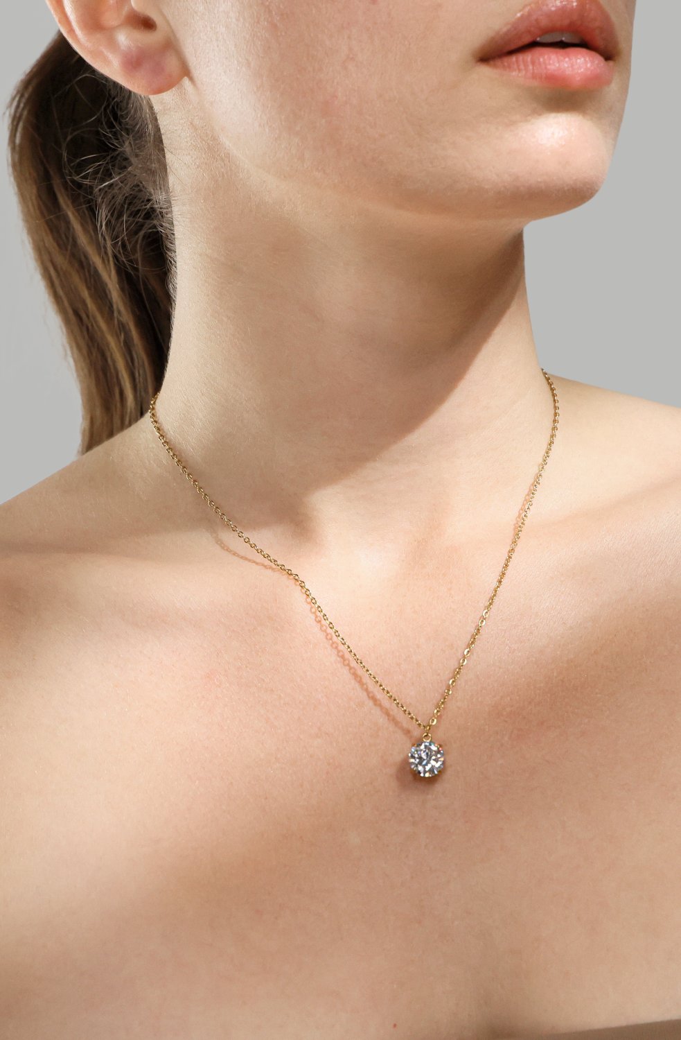 Halsband Solara - 18k Guldpläterat