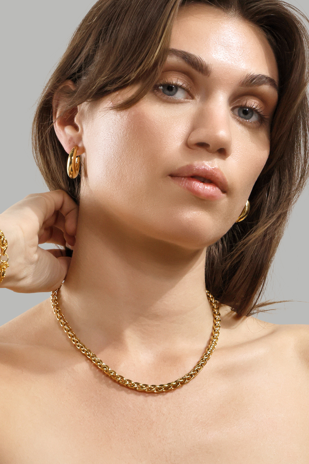 Armband Twist Bold - 18k Guldpläterat