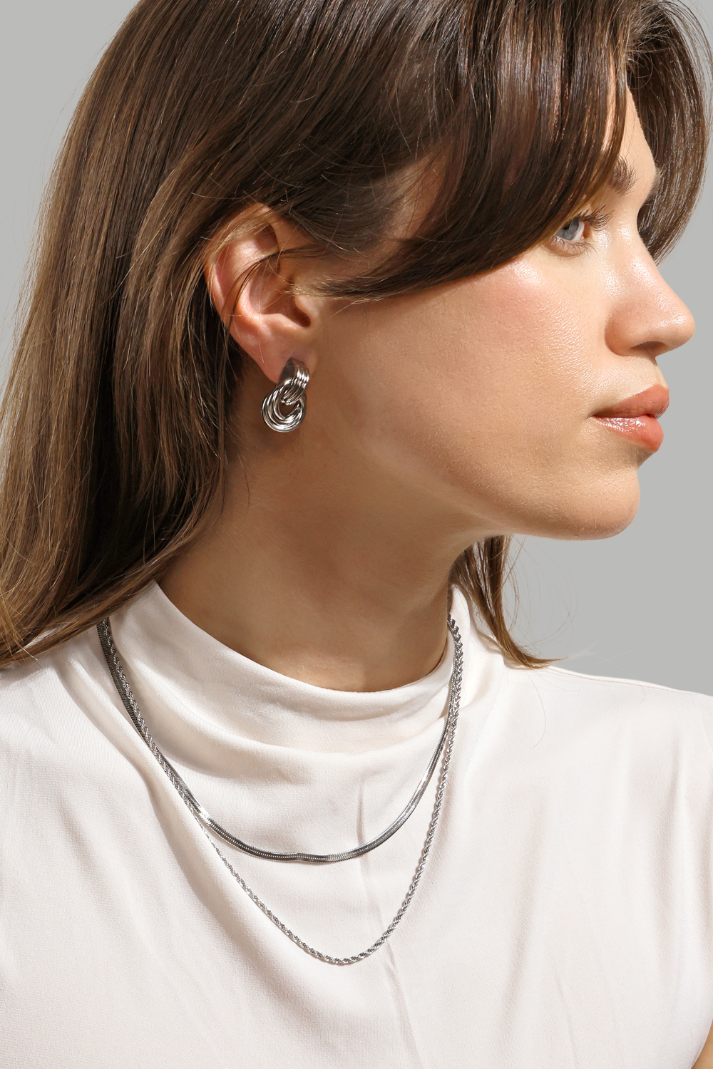 Verona Halsband – Silver Plated