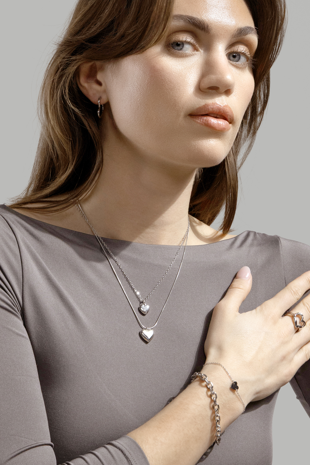 Armband Solid – Silver Plated