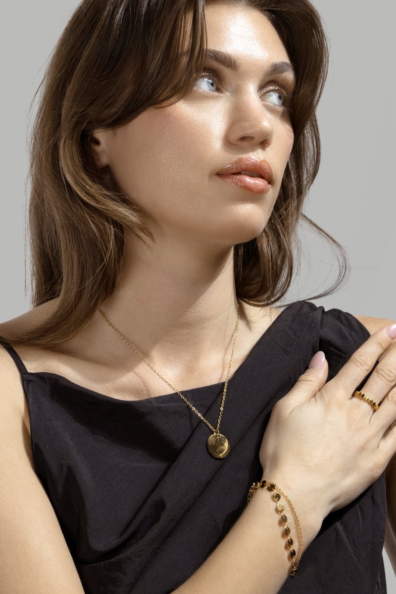 Halsband Zahara - 18k Guldpläterat