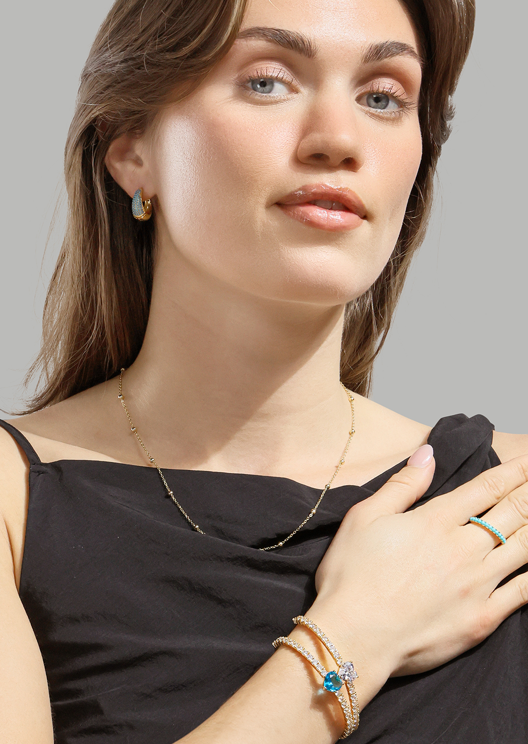 Armband Lunara Charm - 18k Guldpläterat