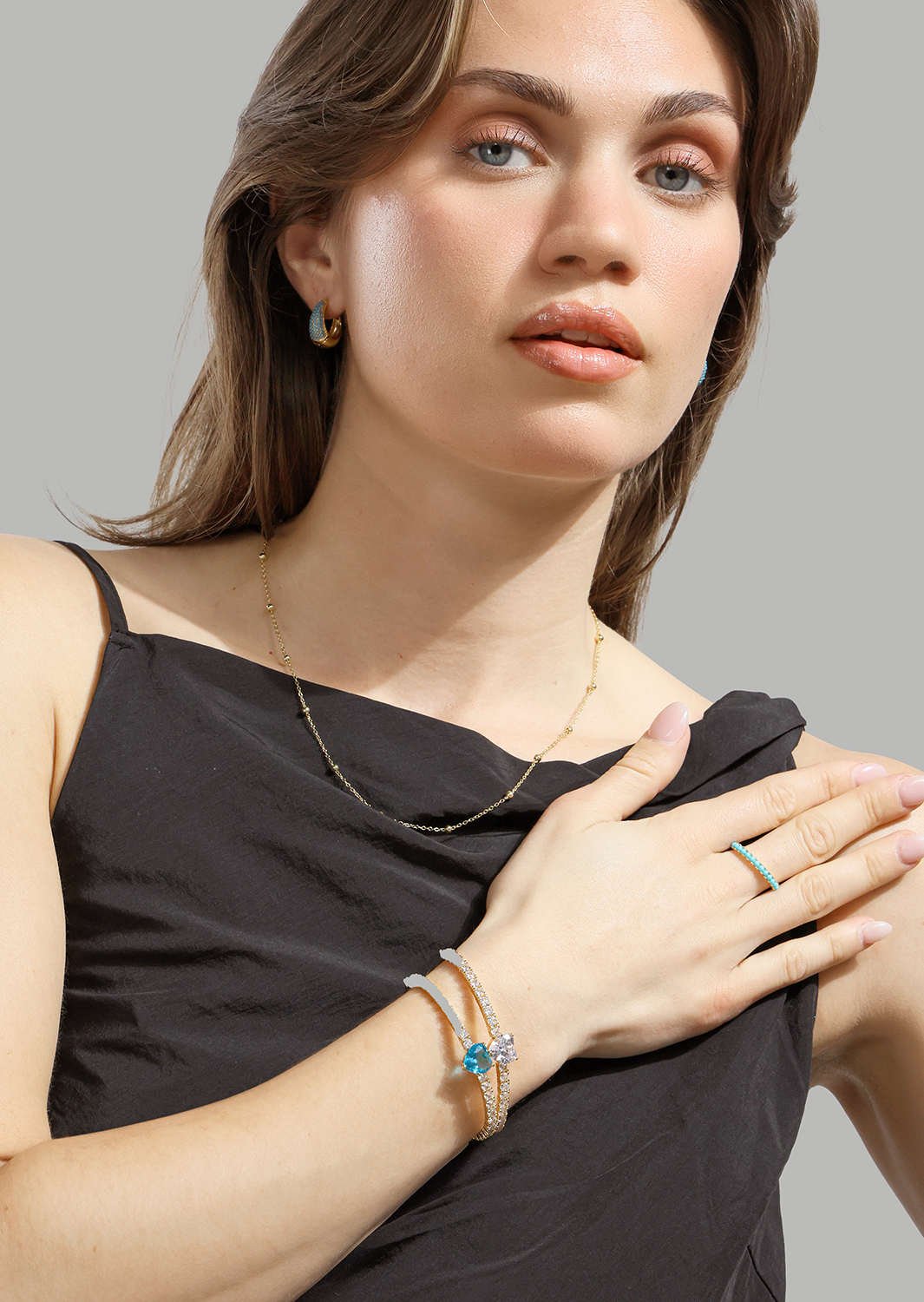 Armband Lunara Charm - 18k Guldpläterat
