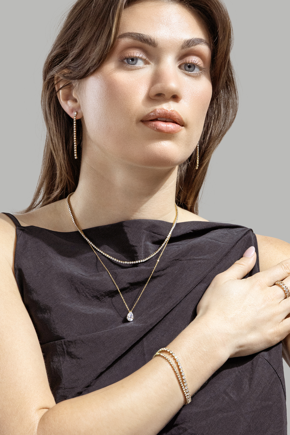 Halsband Drop – 18k Guldpläterat