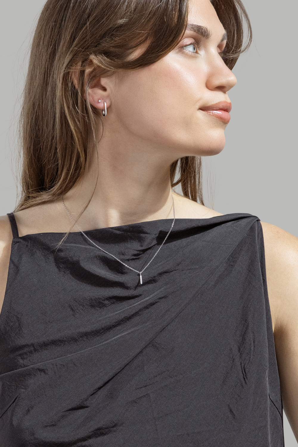 Örhänge Eleganceis - Silverpläterat