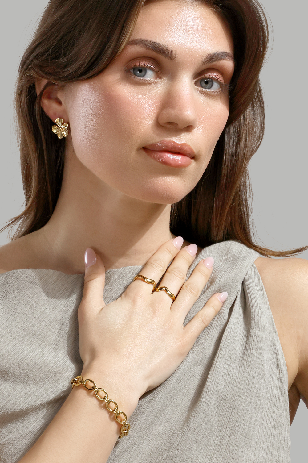 Armband The link - 18k Guldpläterat