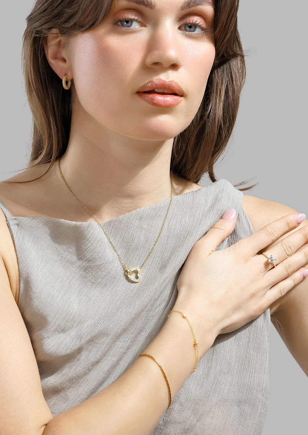 Armband Silk – 18k Guldpläterat