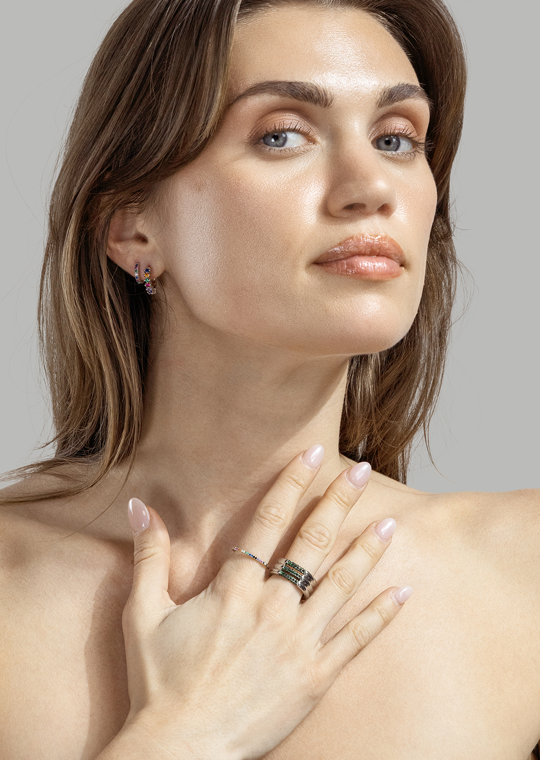 Ring Prism - Silver Plated