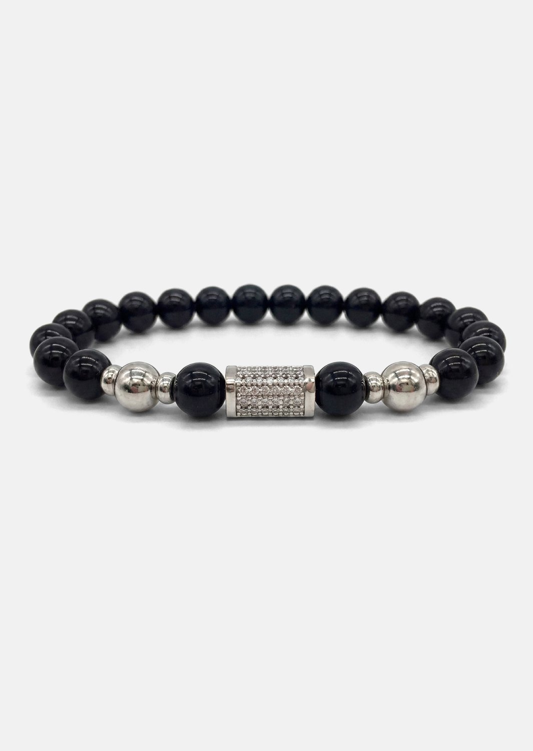 Pärlarmband Obsidian Valor