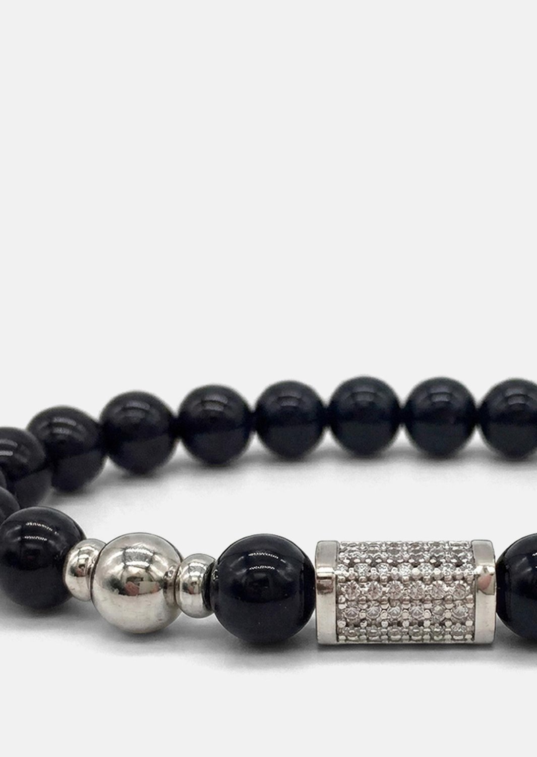 Pärlarmband Obsidian Valor