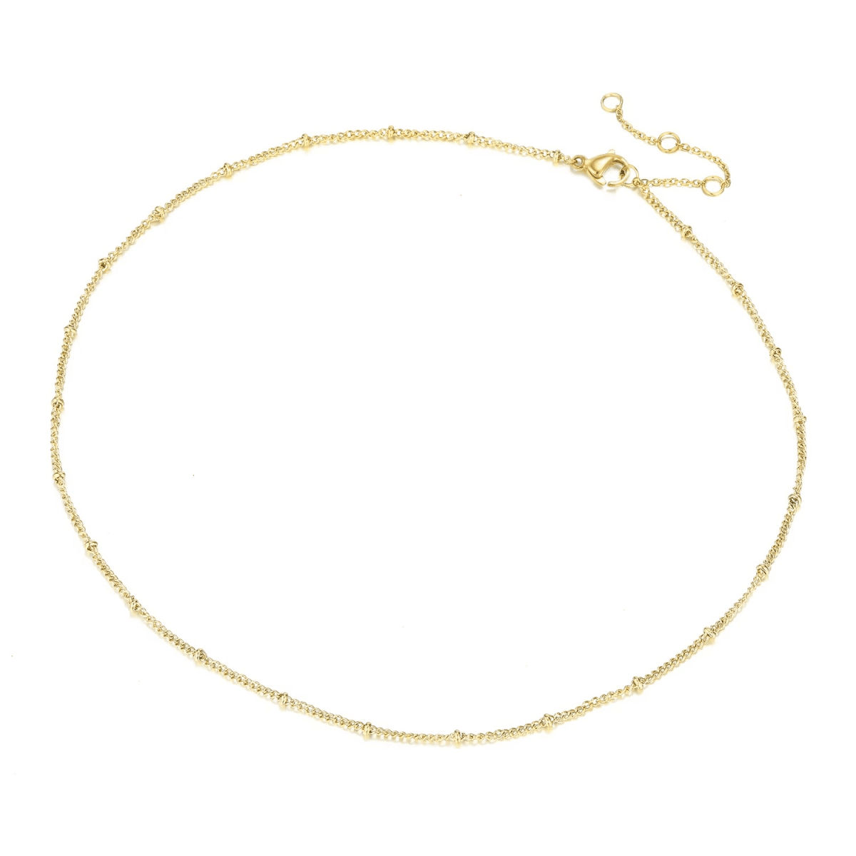 Halsband Dots - 18k Guldpläterat