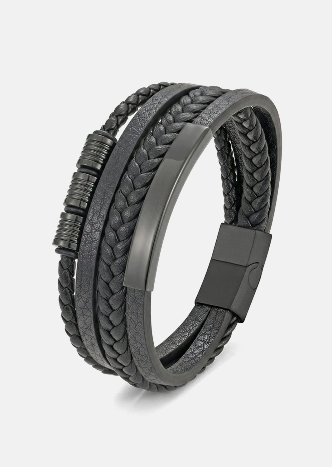 Läderarmband Iron Vow