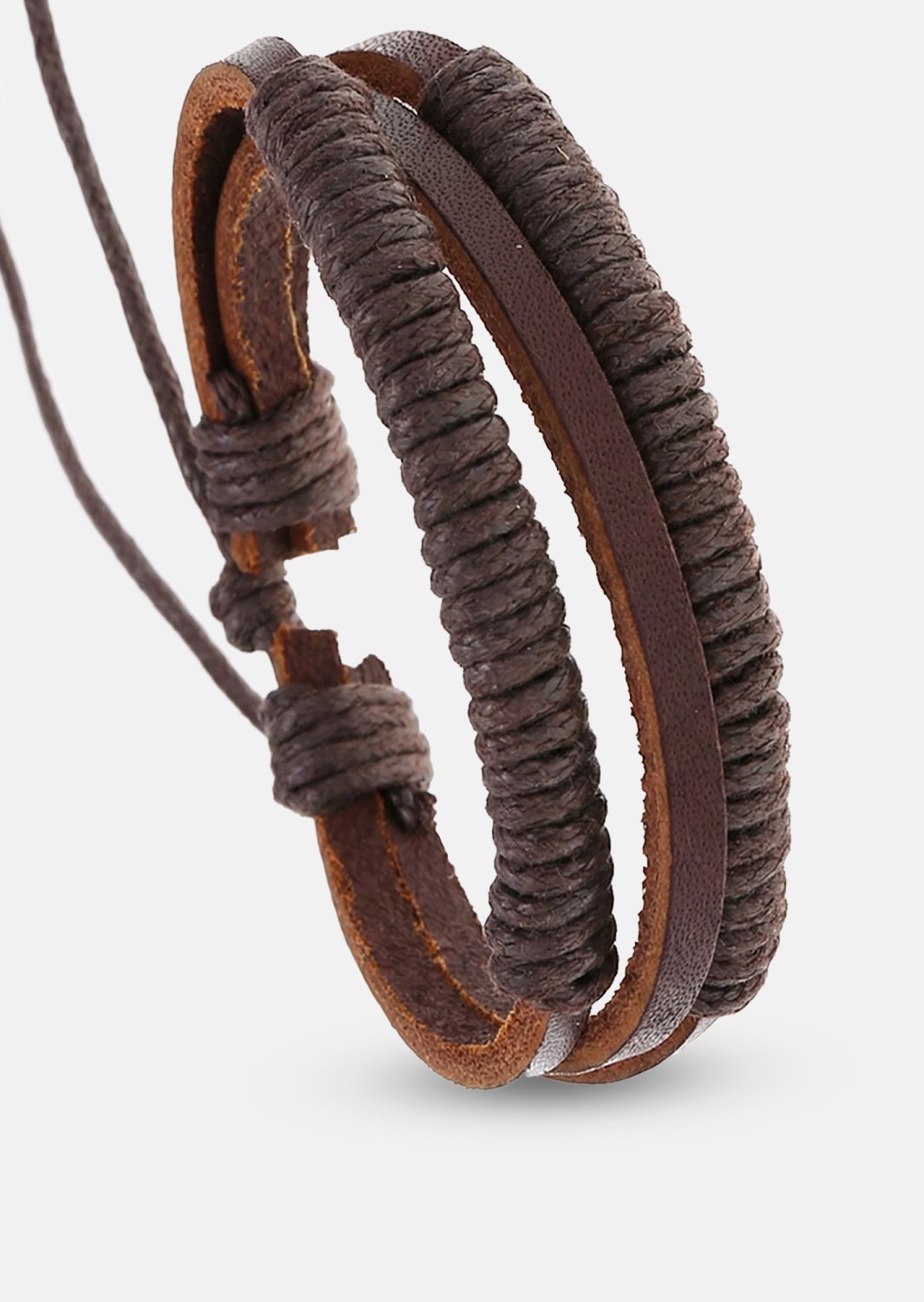 Läderarmband Echelon Weave