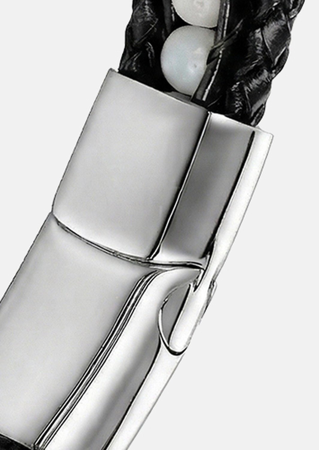 Läderarmband Titan Leaf