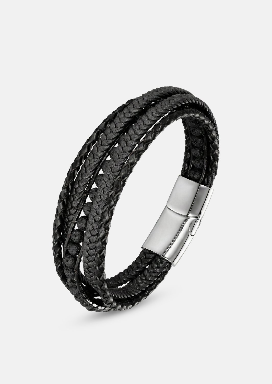 Läderarmband Raven Stride