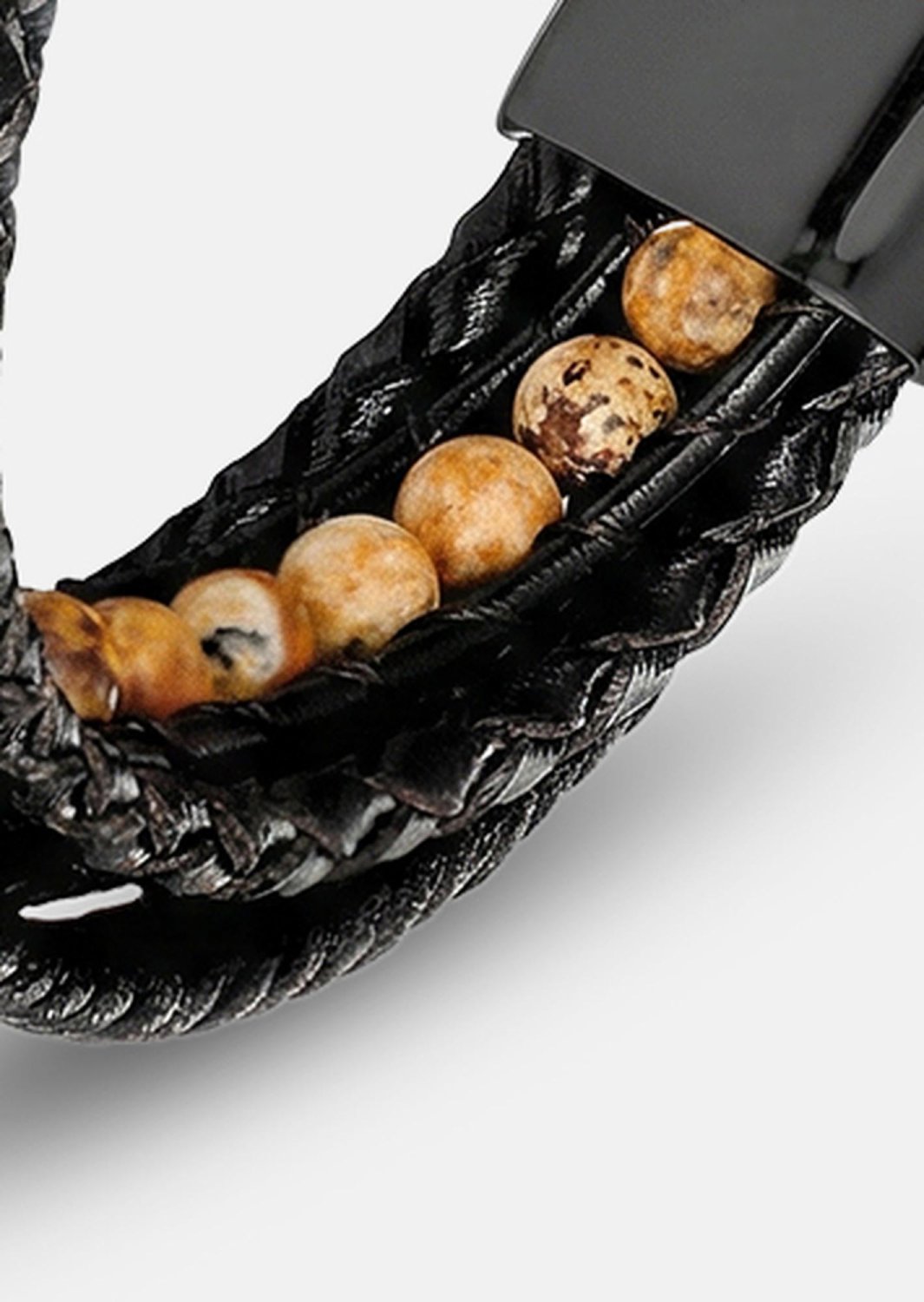 Läderarmband Granite Finery