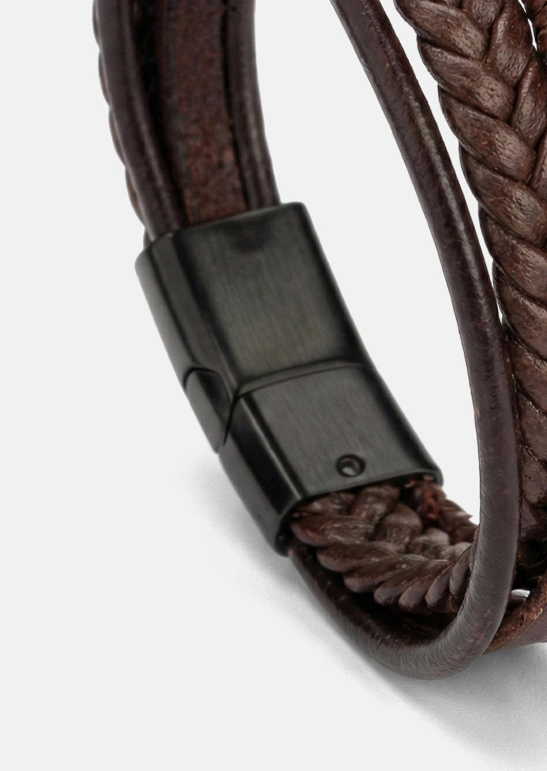 Läderarmband Brave Tangle