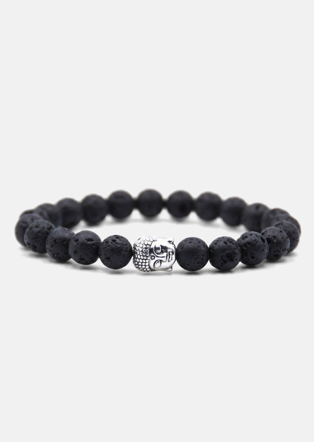 Pärlarmband Obsidian Aura