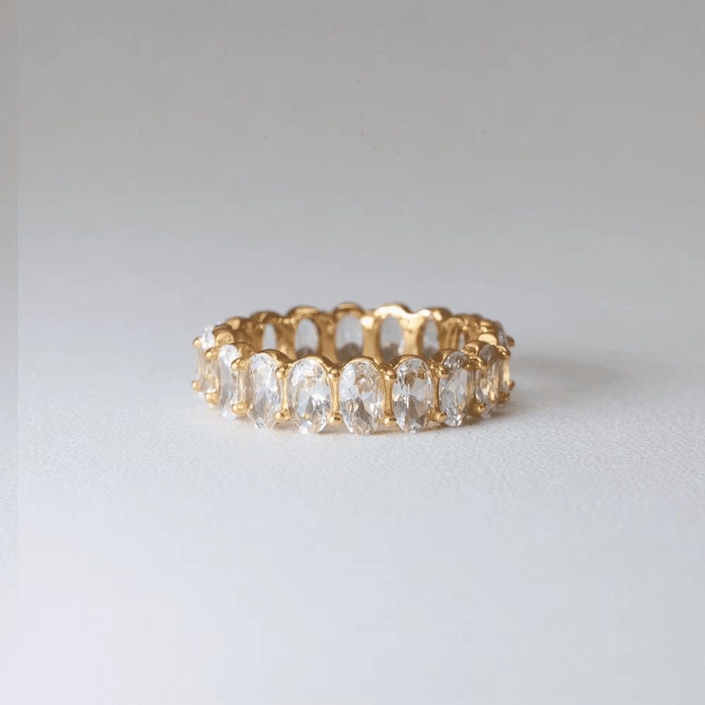 Ring Pearl Scylla - 18k Guldpläterad
