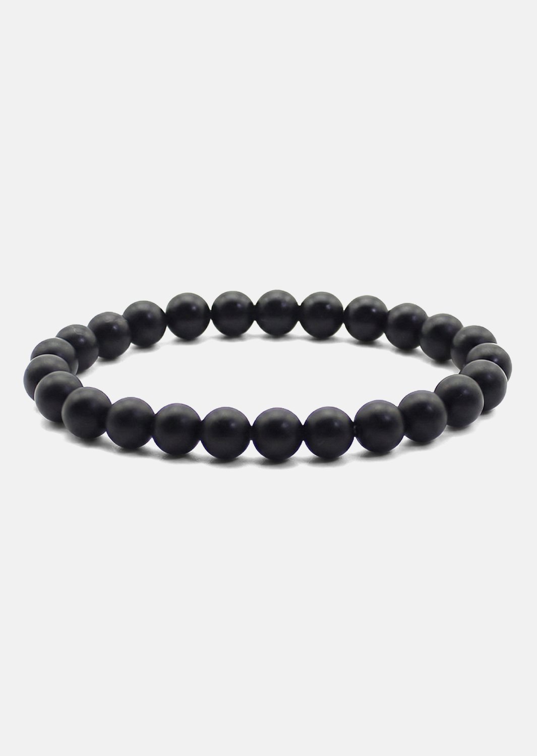 Pärlarmband Obsidian Whisper