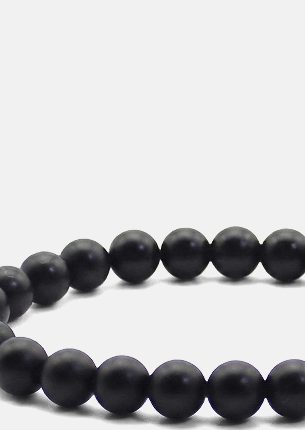 Pärlarmband Obsidian Whisper
