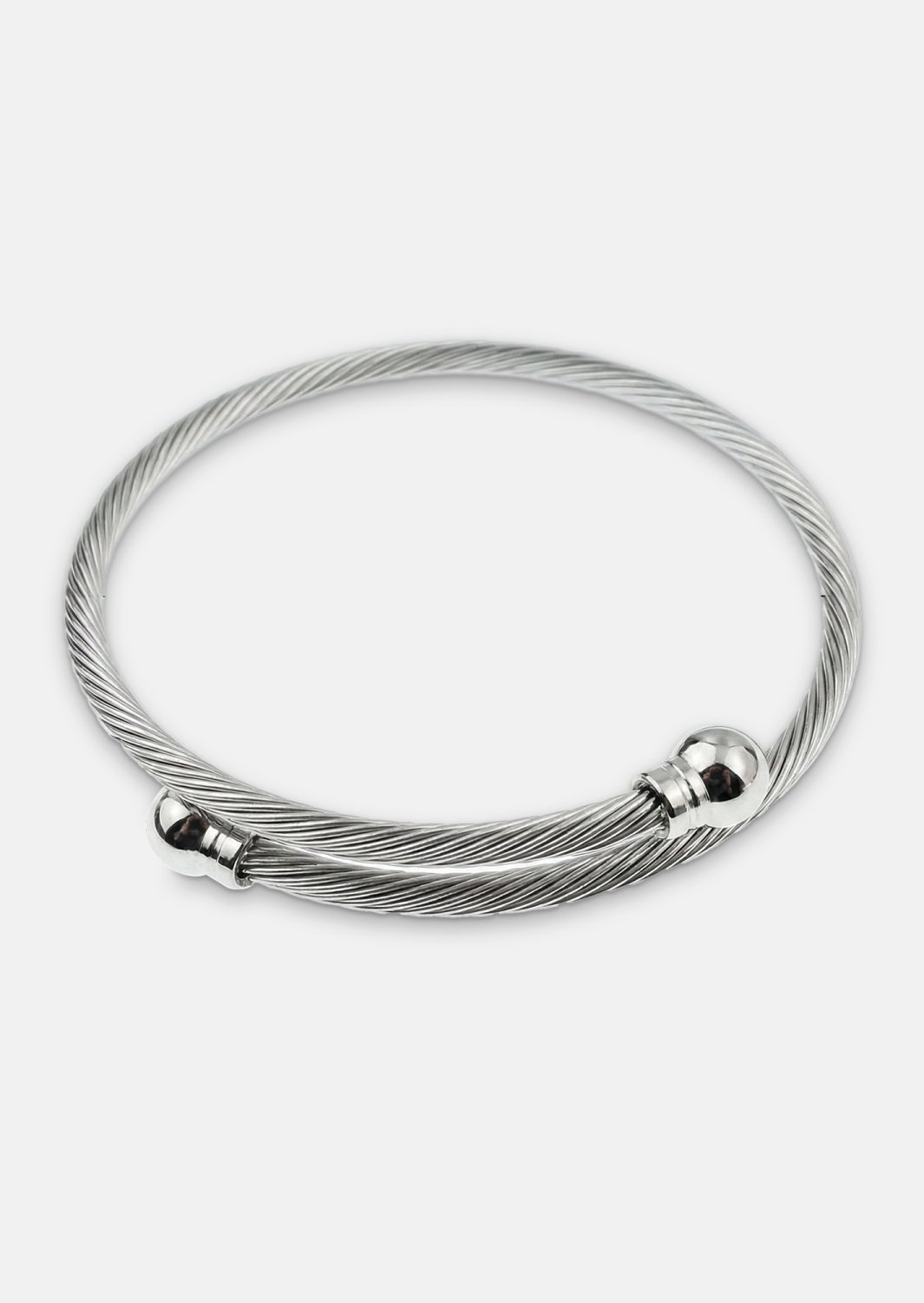 Armband Rhyden Span - Silverpläterat