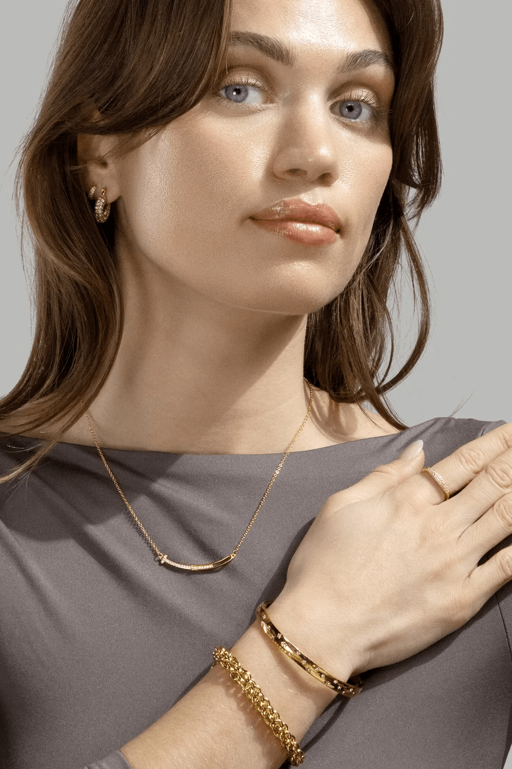 Armband Royal Braid - 18k Guldpläterat