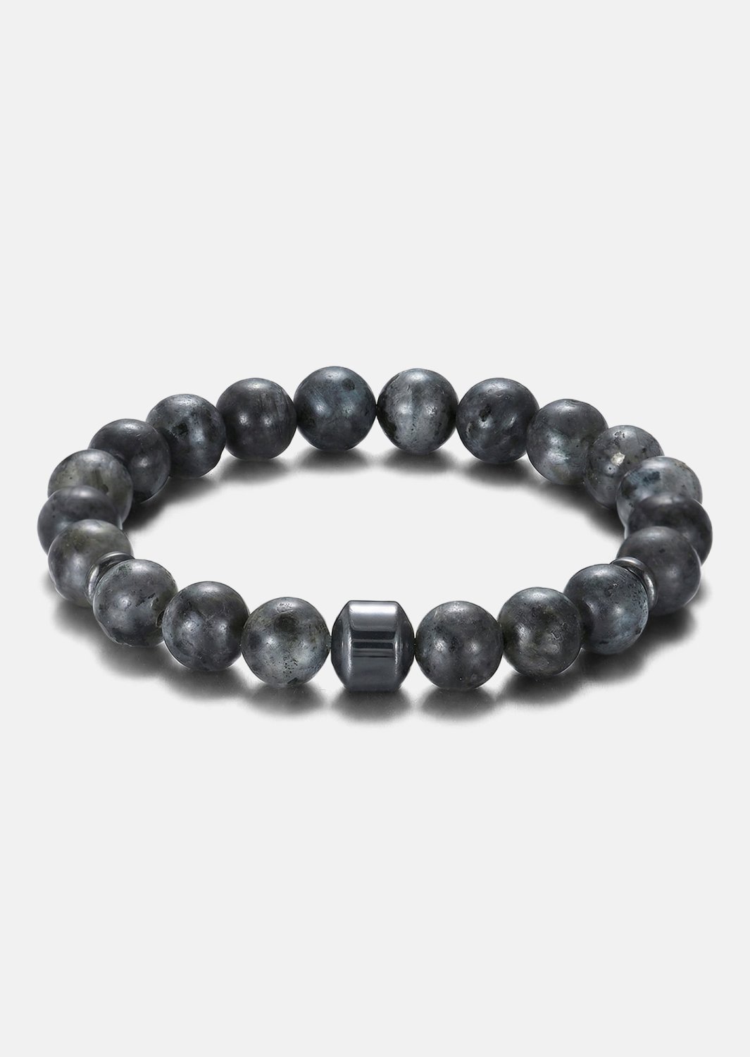 Pärlarmband Obsidian Charm