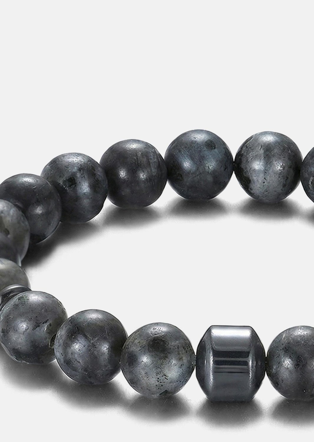 Pärlarmband Obsidian Charm