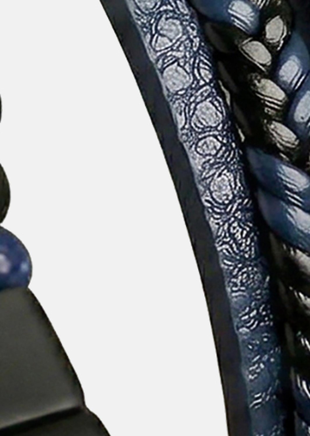 Läderarmband Midnight Knot