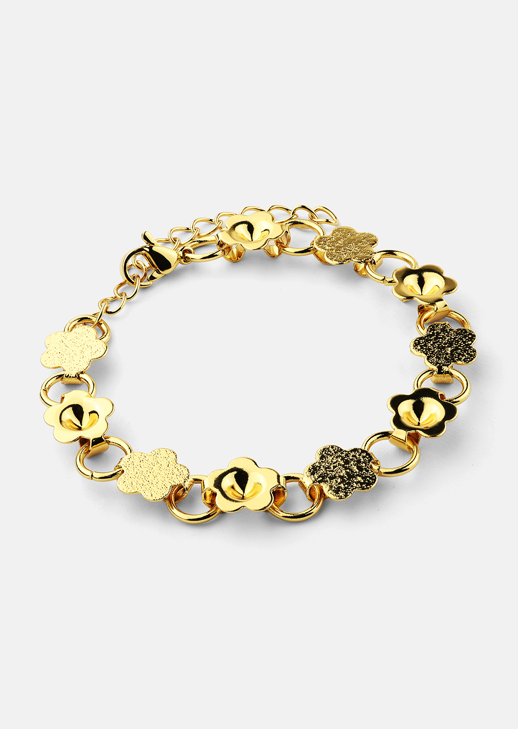 Armband Flora Link - 18k Guldpläterat