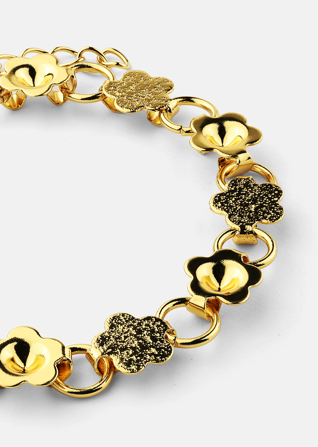 Armband Flora Link - 18k Guldpläterat