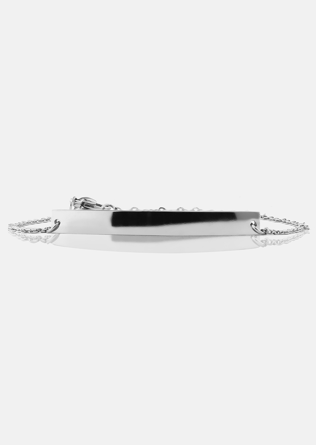 Armband Sleek Elegance - Silverpläterat
