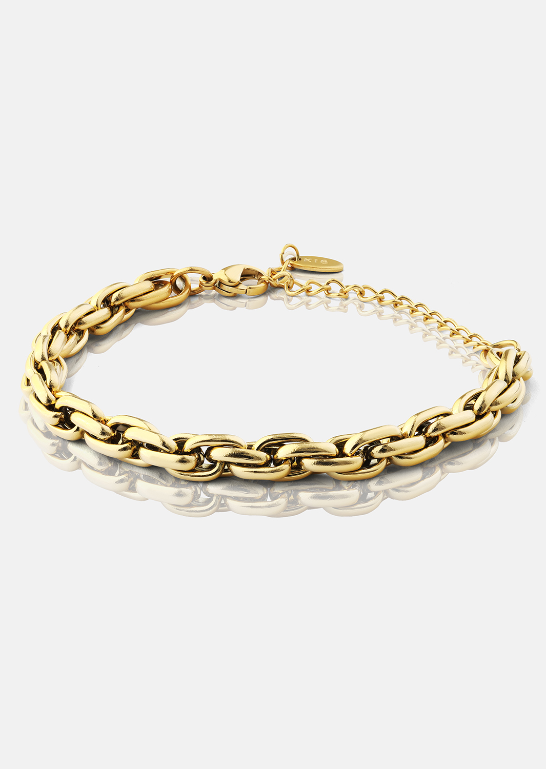 Armband Shine Link - 18k Guldpläterat