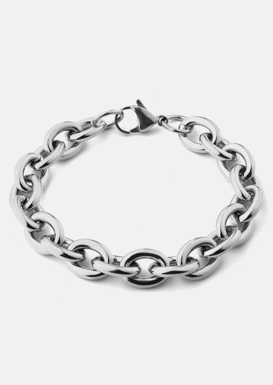 Armband Loop – Silverpläterat