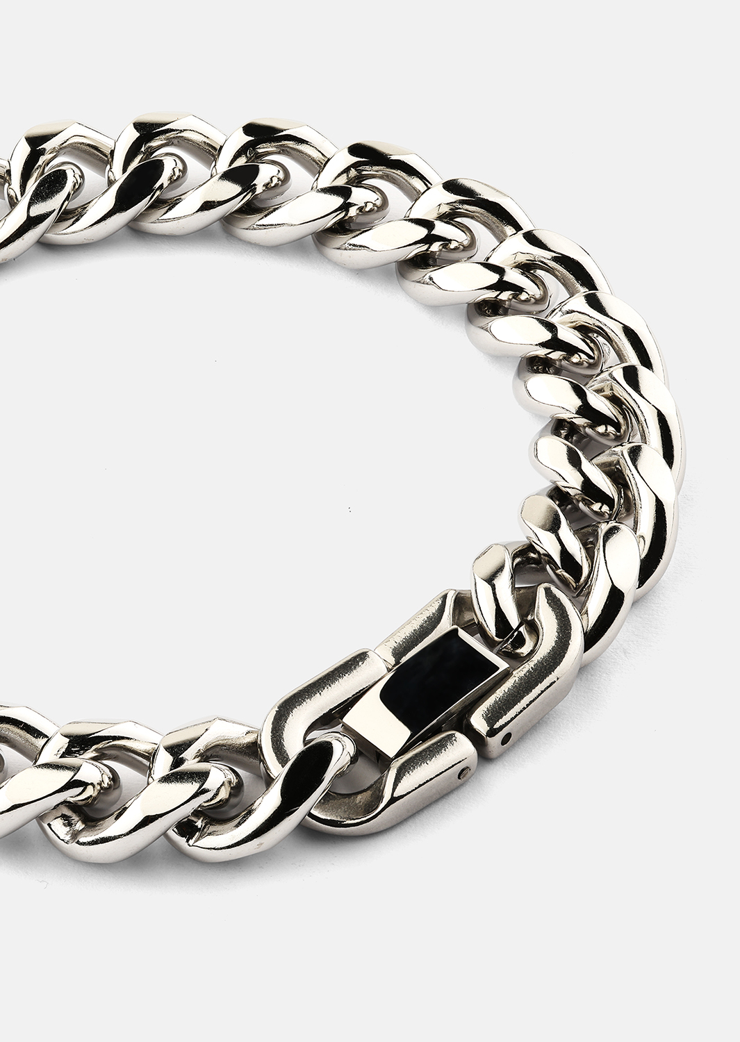 Armband Steel Bold - Silverpläterat