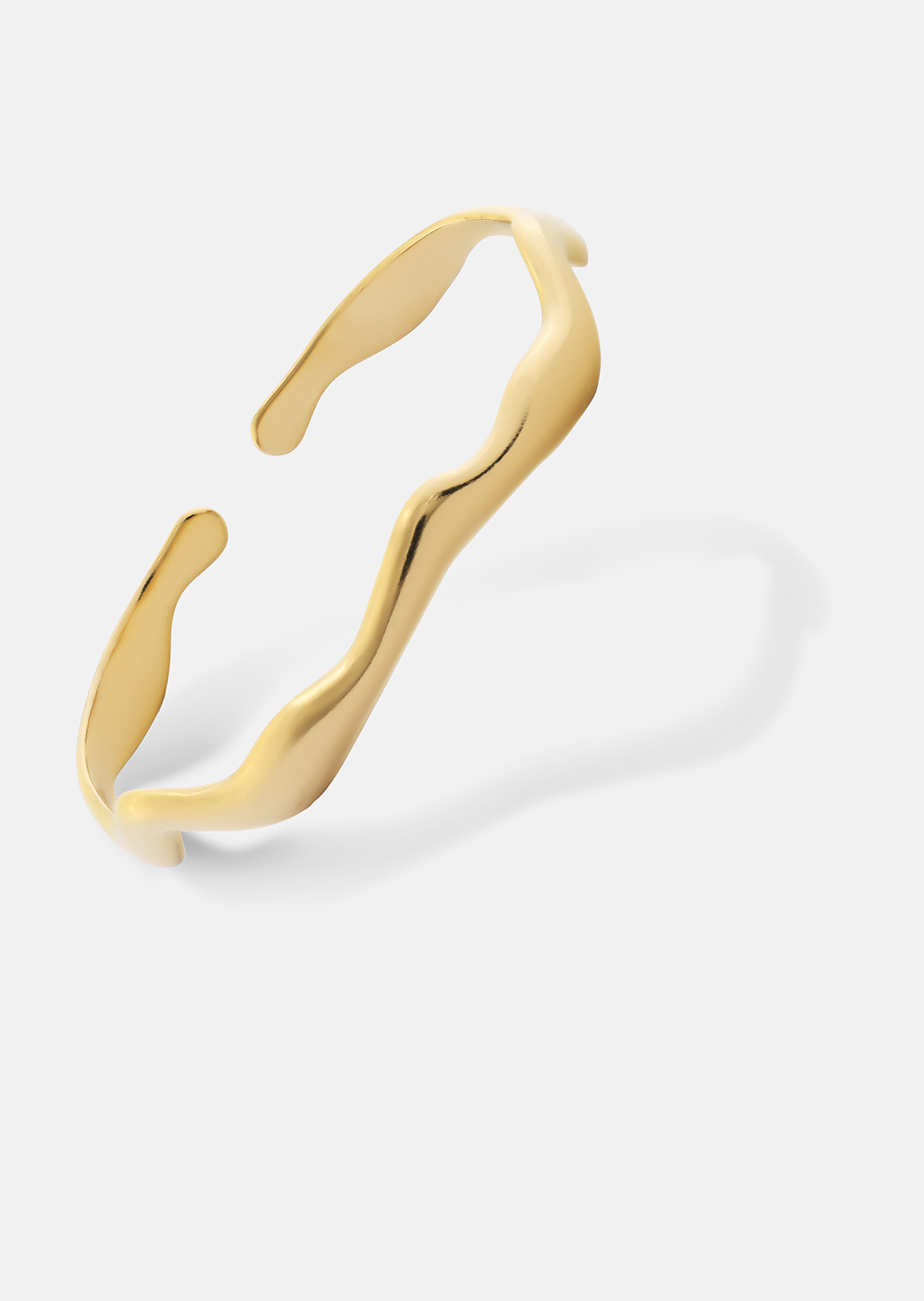 Armband Waveform - 18k Guldpläterat