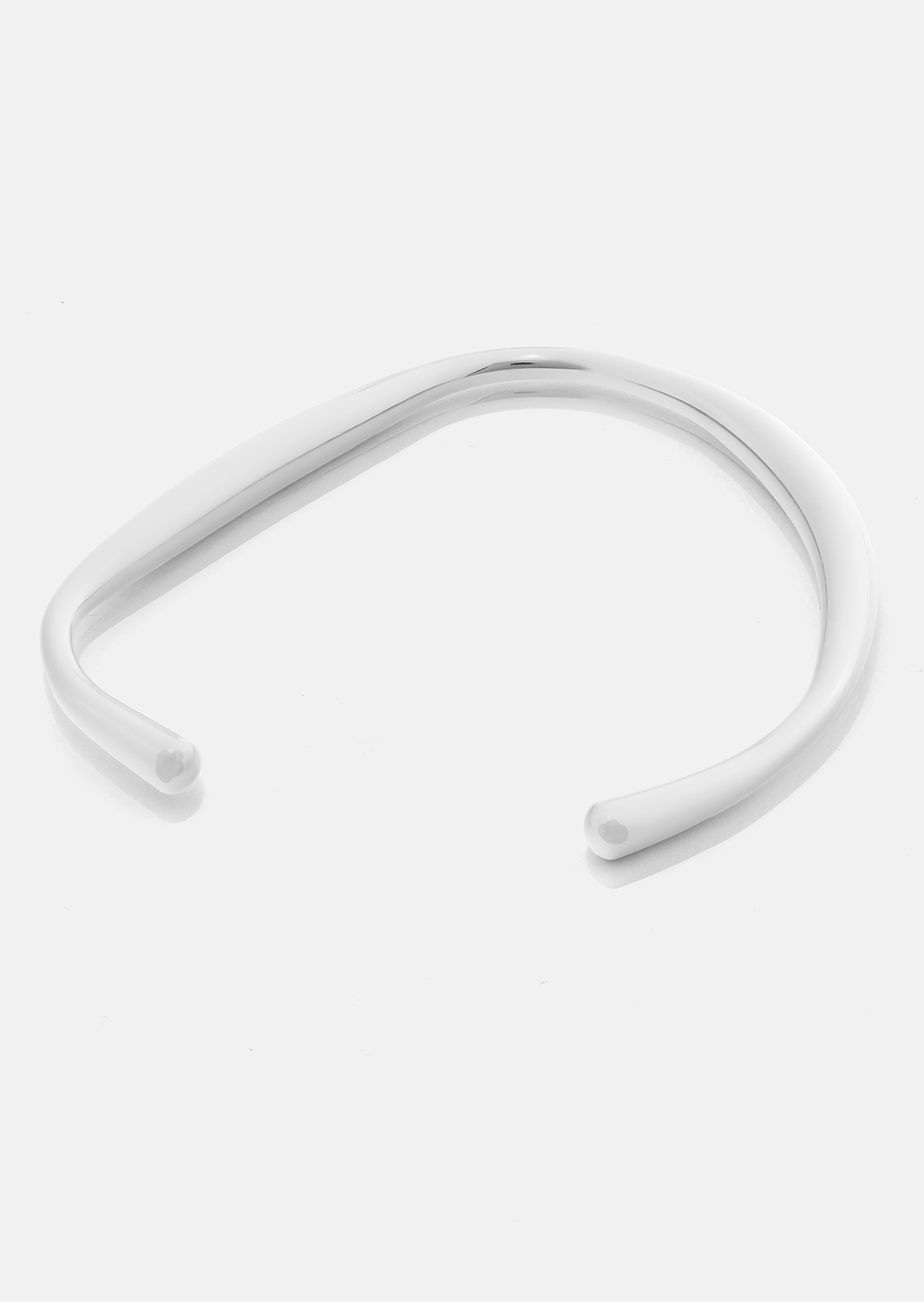 Armband Flow Cuff - Silverpläterat