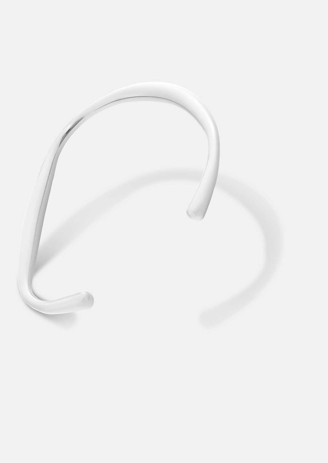 Armband Flow Cuff - Silverpläterat