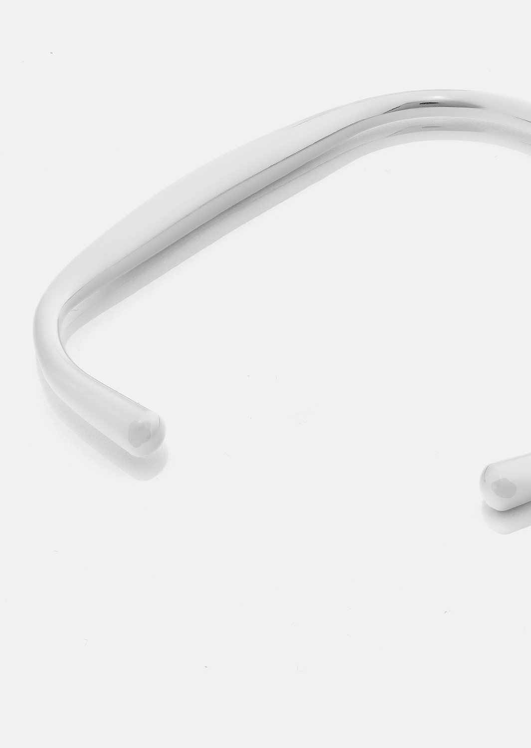 Armband Flow Cuff - Silverpläterat