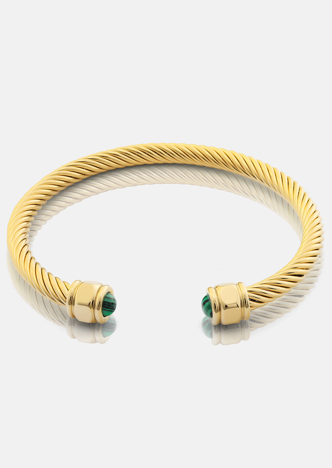Armband Aumaura Green - 18k Guldpläterat