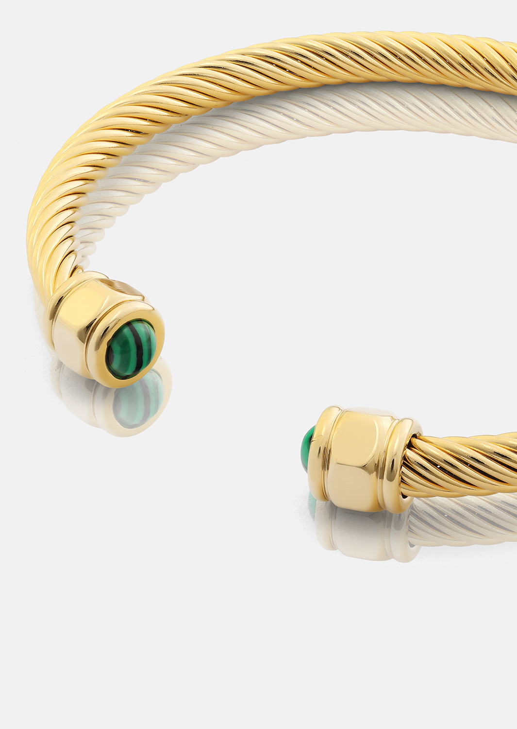 Armband Aumaura Green - 18k Guldpläterat