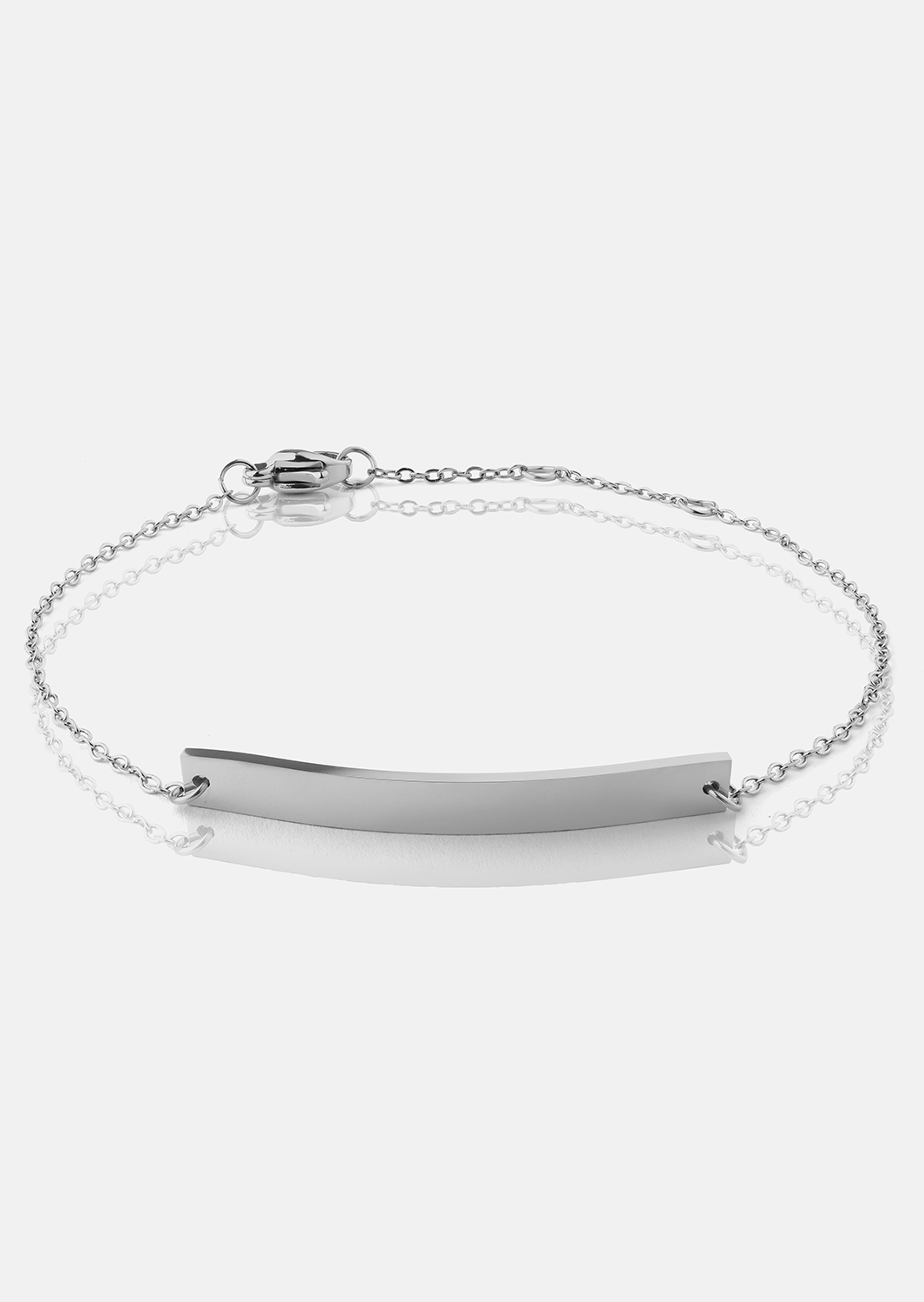 Armband Lineara - Silverpläterat