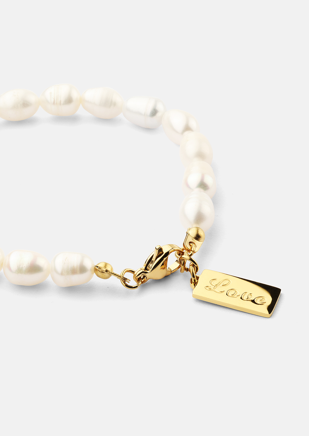 Armband Love Pearl - 18k Guldpläterat