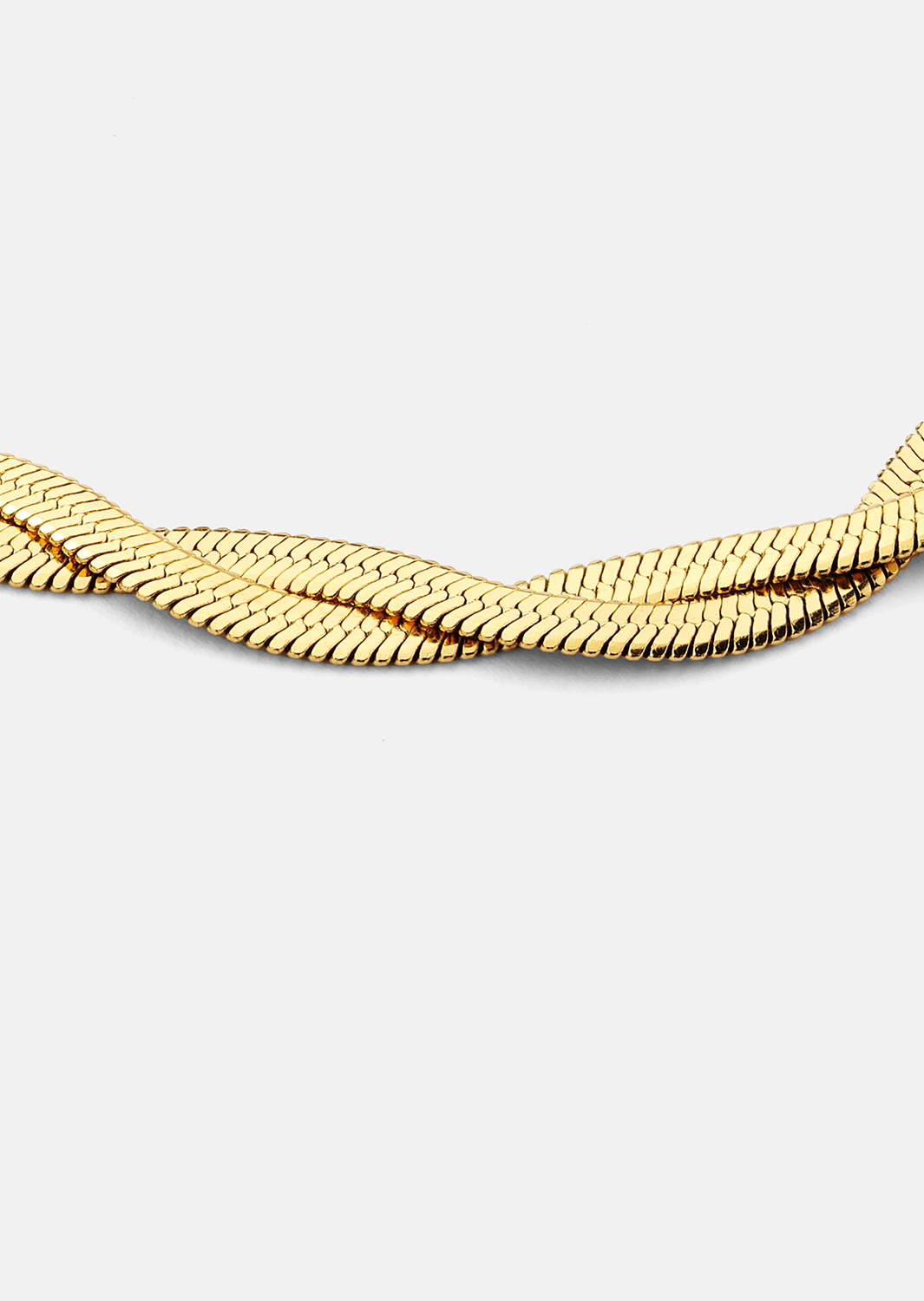 Armband Twist Glow - 18k Guldpläterat
