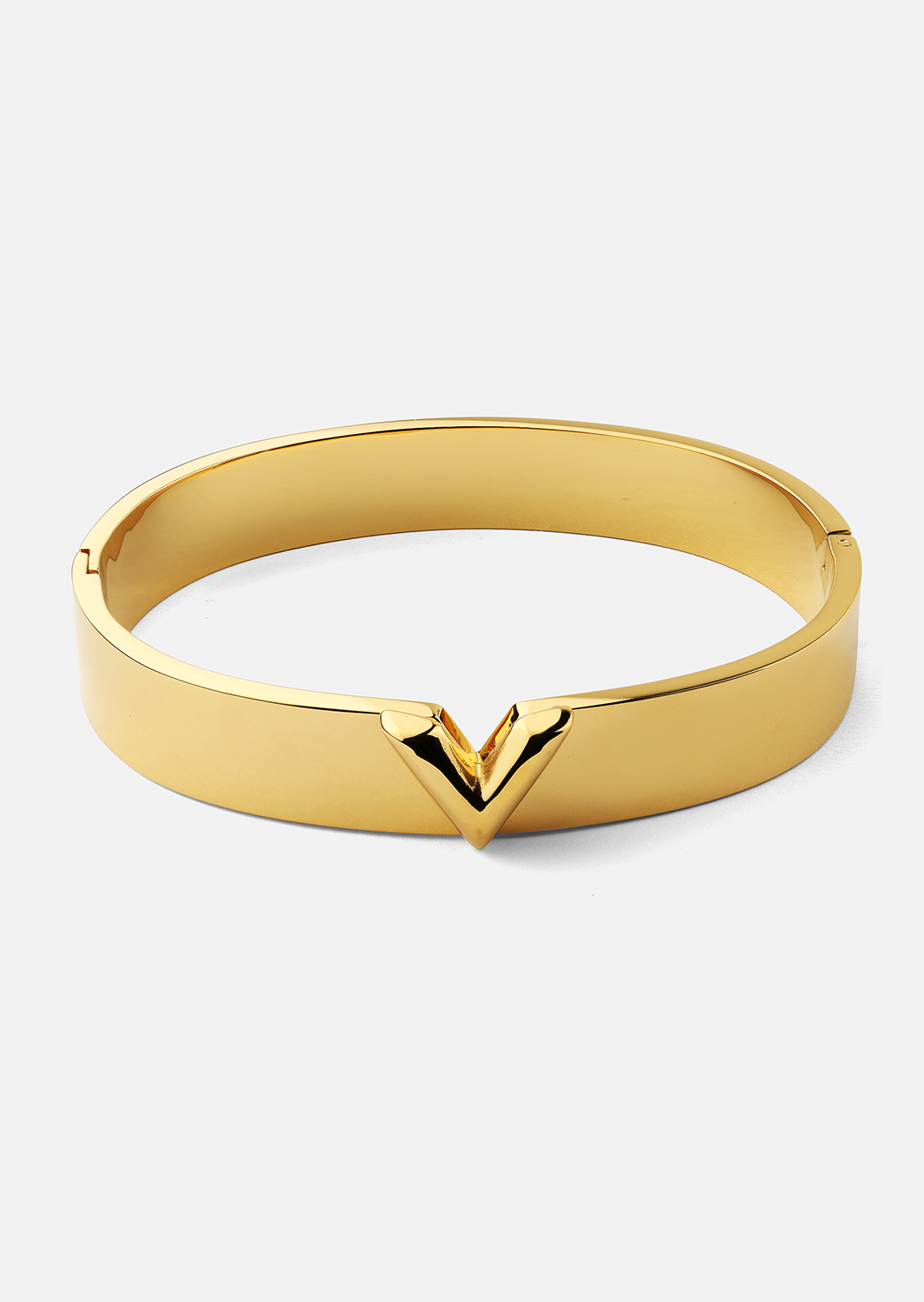 Armband V-Lock - 18k Guldpläterat