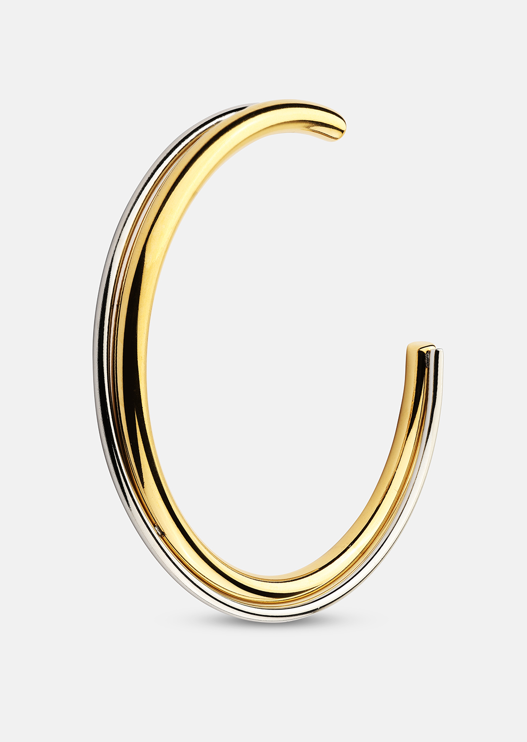 Armband Duo Cuff - 18k Guldpläterat
