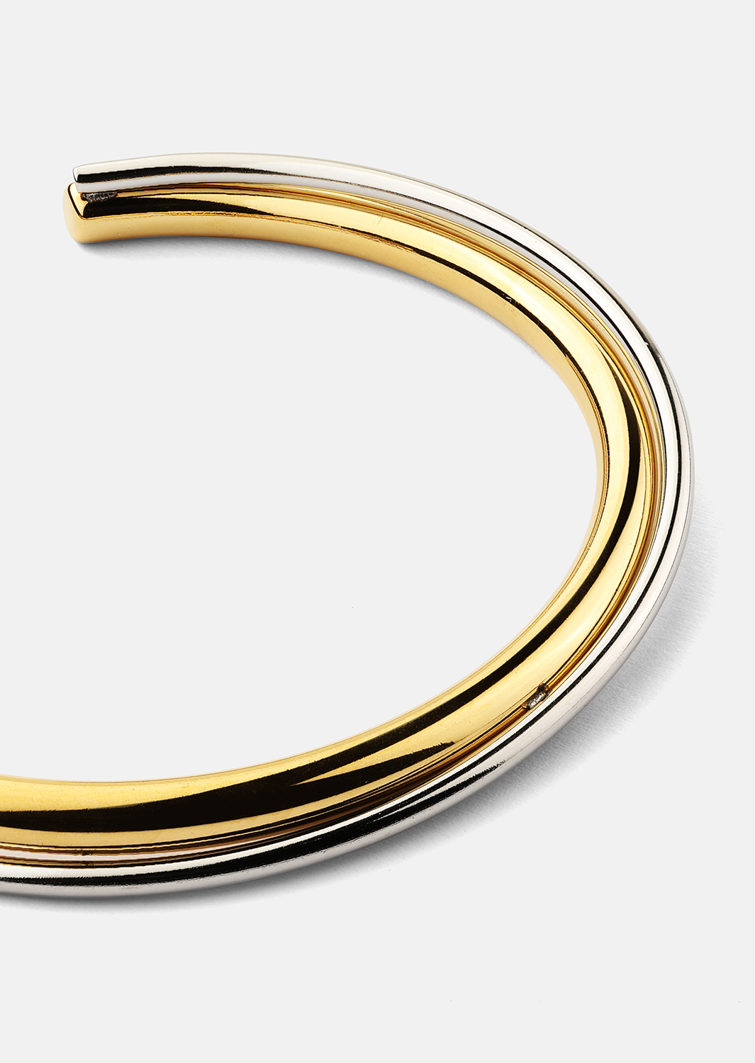 Armband Duo Cuff - 18k Guldpläterat