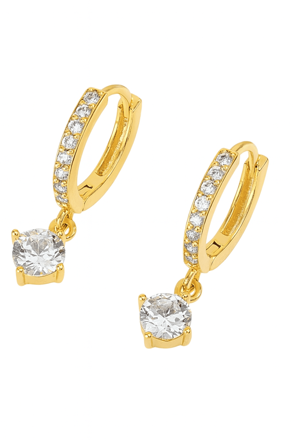 Örhänge Celeste Drops - 18k Guldpläterat
