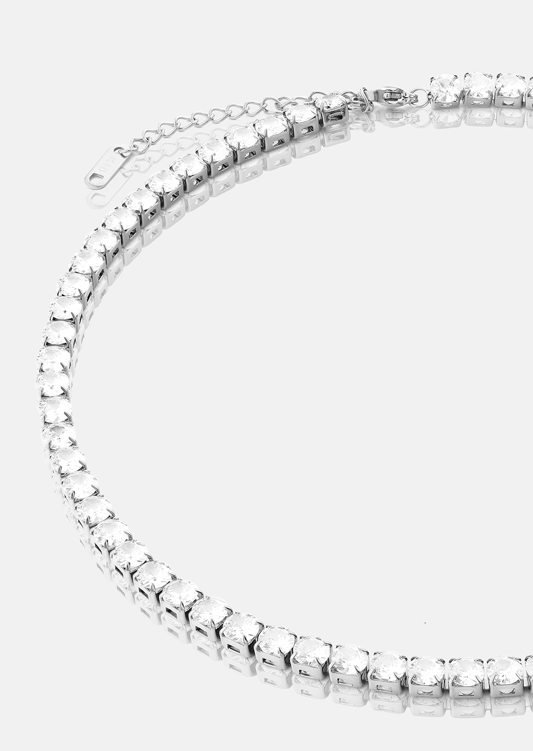 Lustre Halsband – Silverpläterat